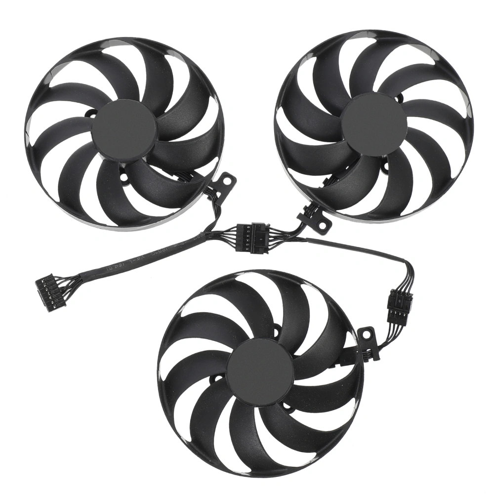 1 Set GPU Cooler Compatible for CF9010U12D 87mm Graphic Card Cooling Fan