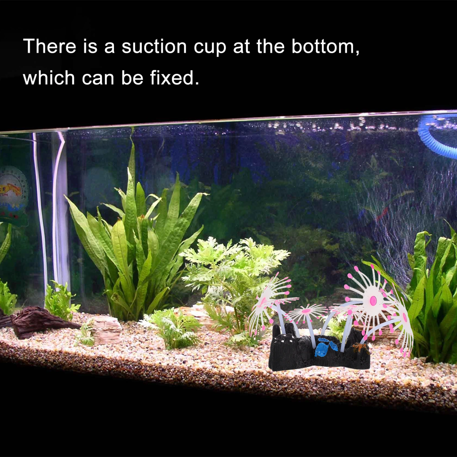 Luminous Sea Anemone Aquarium Decor Artificial Sea Anemone Aquarium Ornament