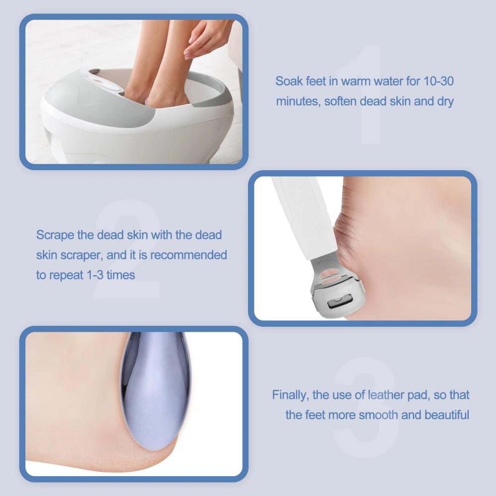 Foot Scrubber Feet Callus Remover Foot File Sharpener with Nano Glass Surface