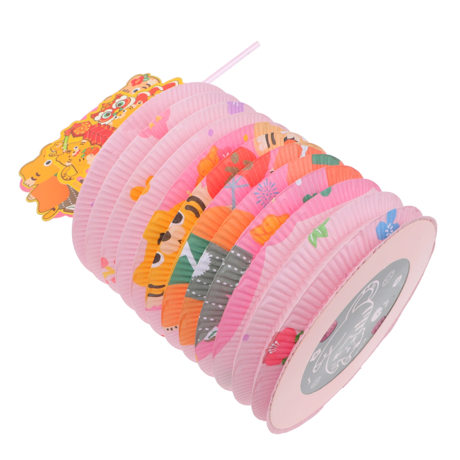 Chinese New Year Lantern Spring Festival Paper Lantern LED Projection Lantern