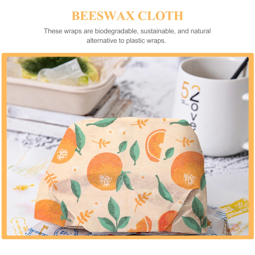 3 Sheets Beeswax Preservation Cloth Food Preservation Cloth Beeswax Food Wraps