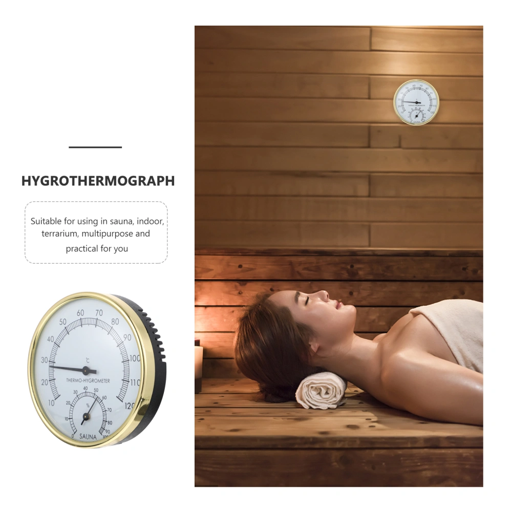 1pc Practical Hygrothermograph Multipurpose Thermometer Hygrometer for Sauna