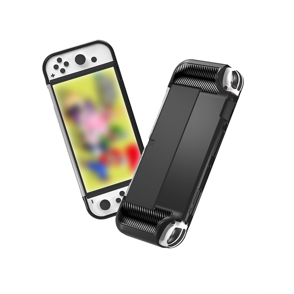 Sturdy Shell Compatible For Switch OLED Anti-slip Game Console Protective Case
