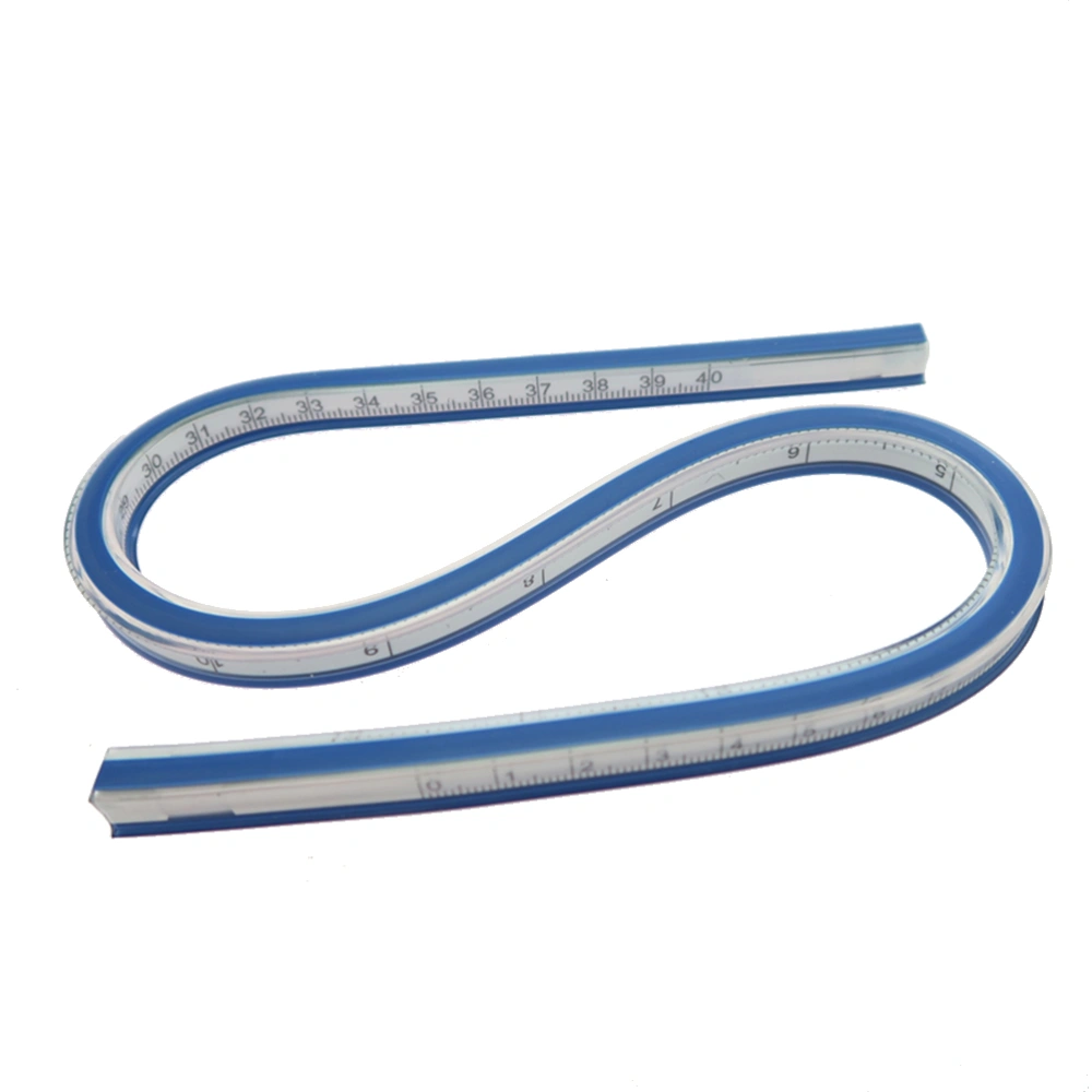 40cm Flexible Curve Ruler Measuring Tape Drafting Drawing Tool for Surveying Dress Making