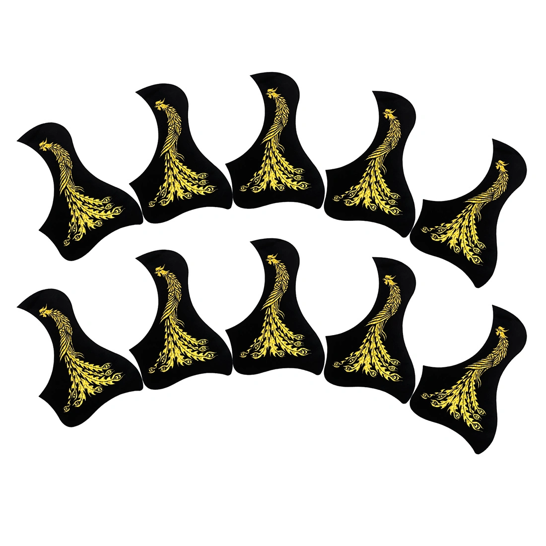 10pcs Guitar Pickguards Folk Guitar Pickguards Acoustic Guitar Pickguard Replacement