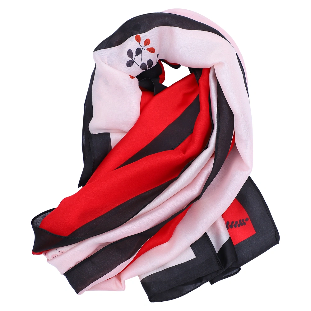 1pc  Printing Shawl Elegant Shawl Comfortable Shawl Girl Decorative Scarf