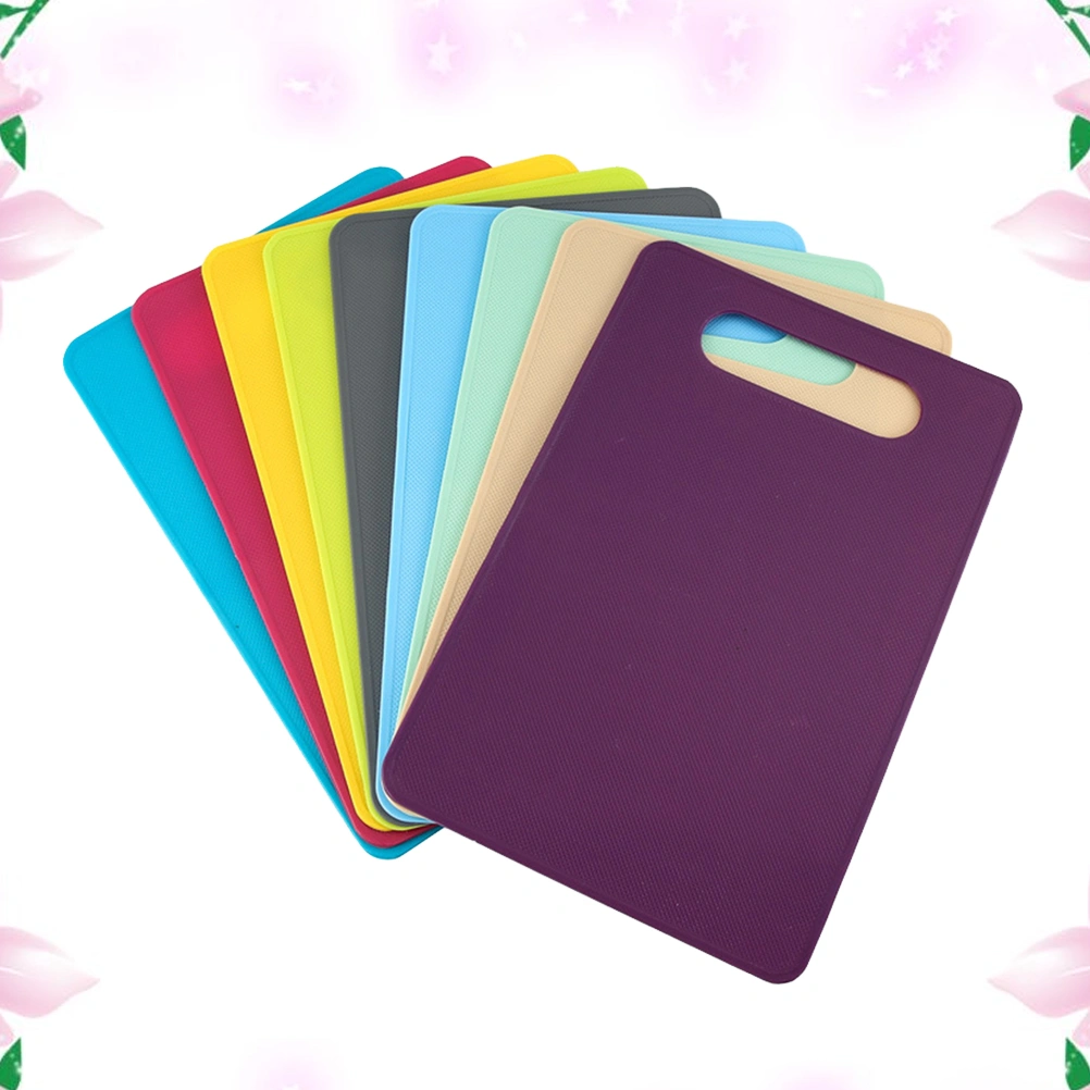 Kitchen Plastic Chopping Board Antibacterial Non-Slip Cutting Board Chopping Block (Random Color)
