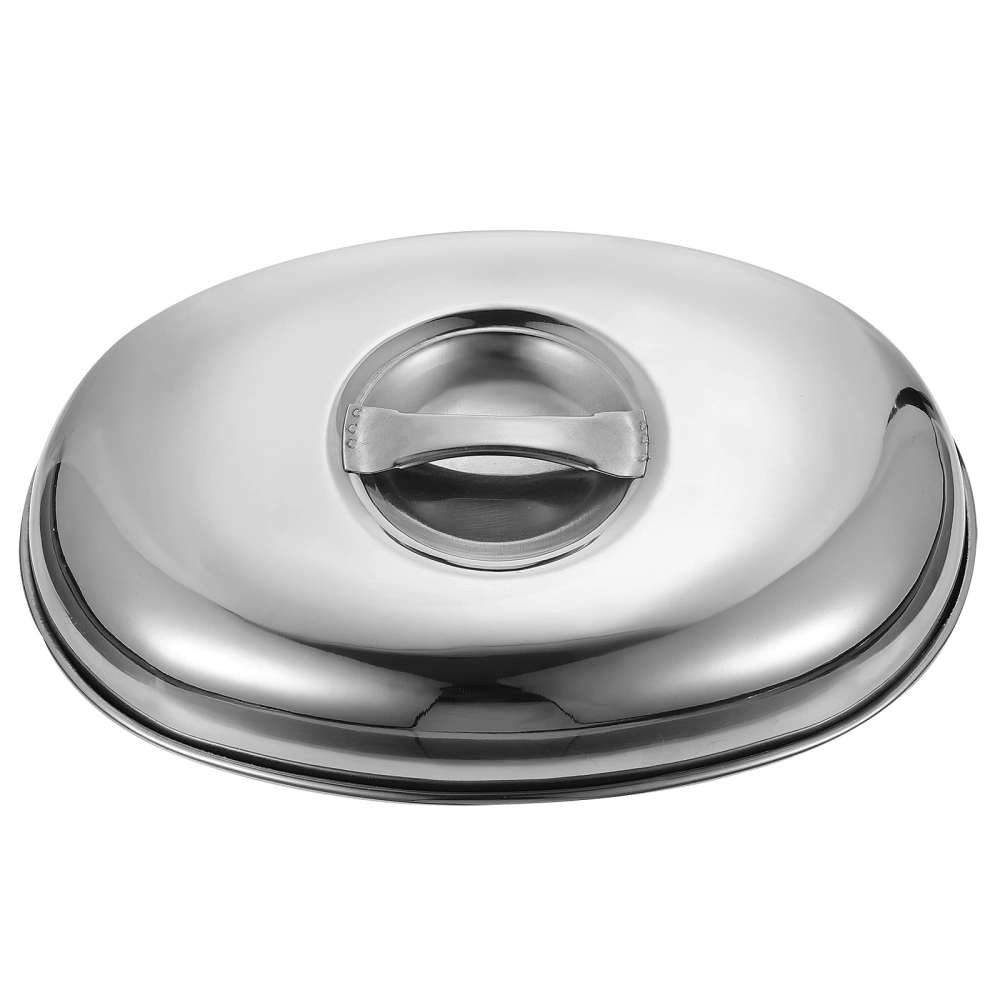 Home Portable Stainless Steel Food Cover Dish Dust Cover Durable Mini Food Lid