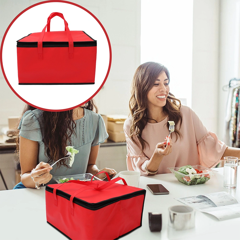 1pc Practical Delivery Bag Insulated Thermal Food Storage Bag Portable Bento Bag