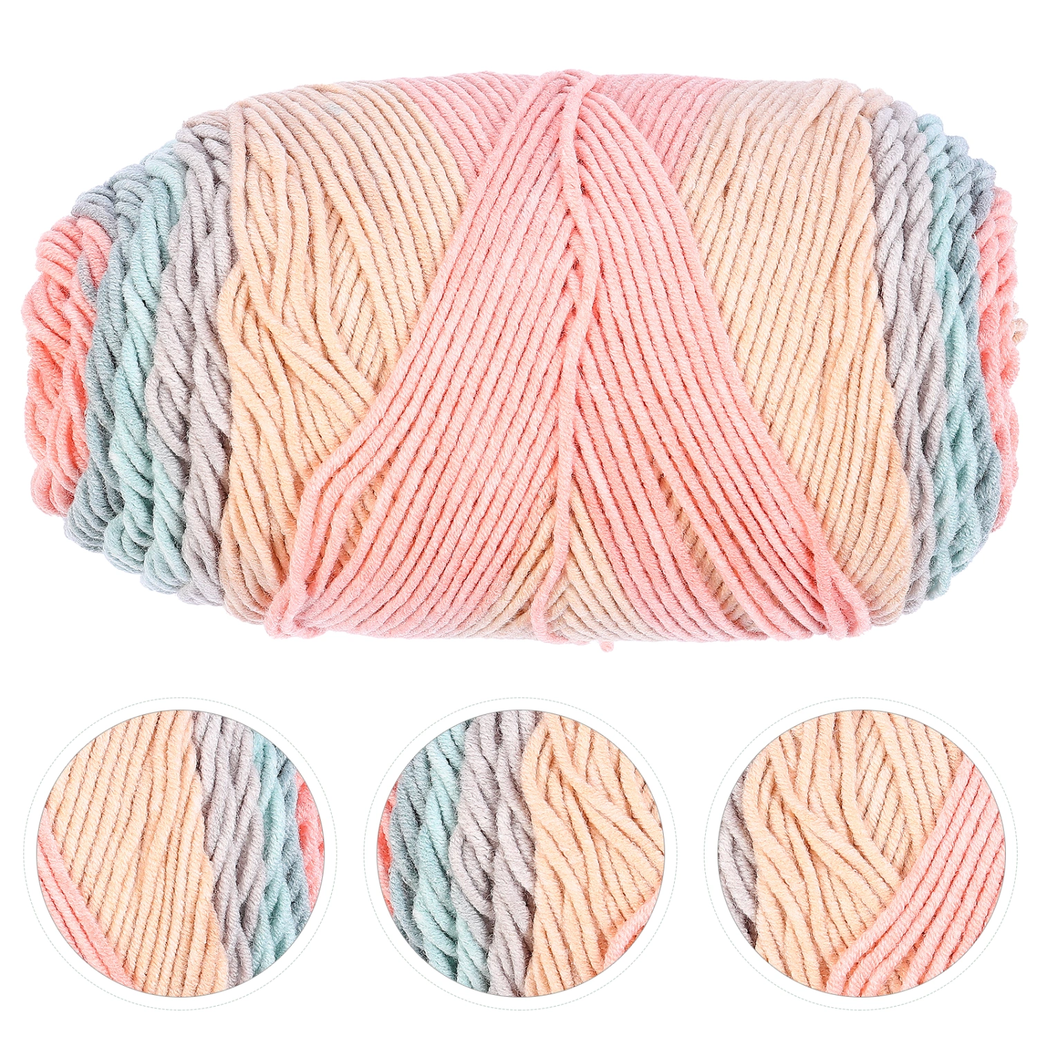 1 Roll Knitting Cord Softer Weaving String DIY Doll Pillow Braided String