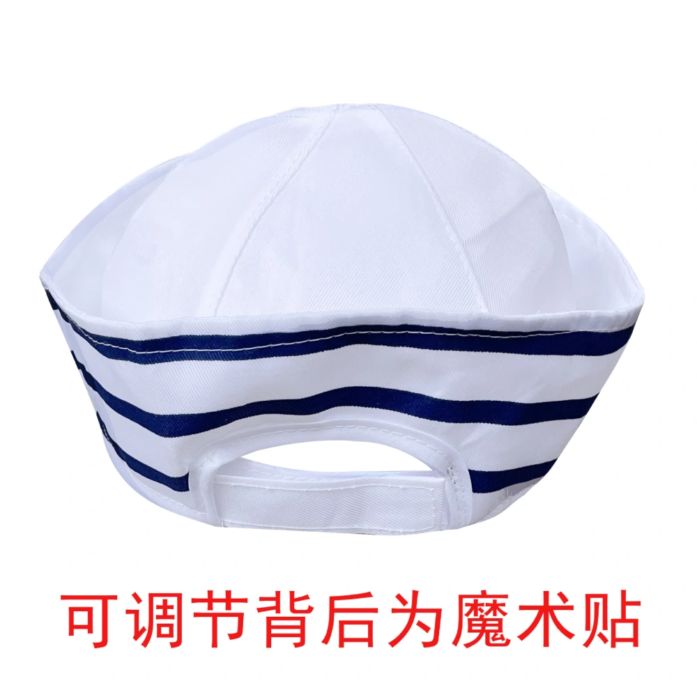 2pcs Cosplay Captain Hat Boat Hat Sailor Hat Men Women Hat Party Cosplay Captain Hat