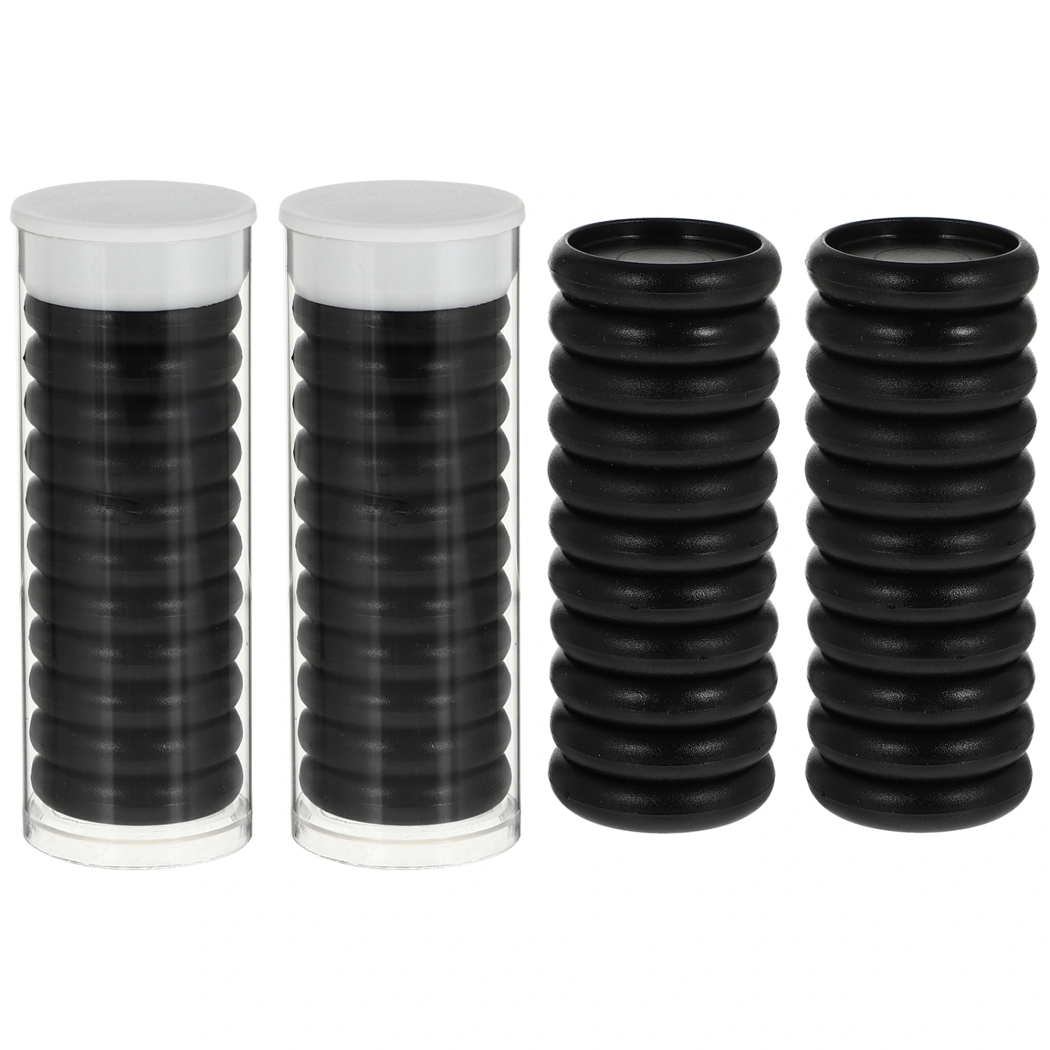 44pcs Plastic Book Binding Discs Leaf Binder Binder Rings for DIY Notepads Planners