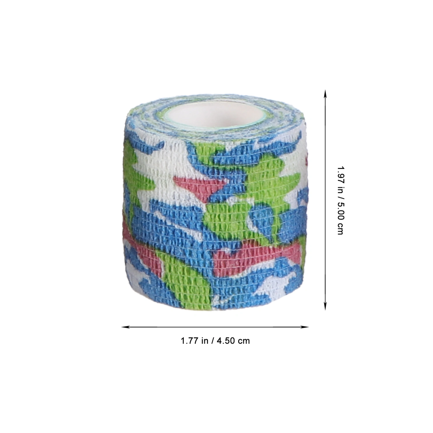 6Pcs Non-woven Fabric Bandages Self Adhesive Bandage Tool Mixed Color