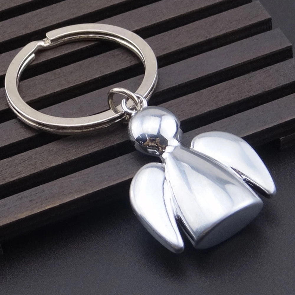 4pcs Sunny Doll Keychain Angel Key Rings Couple Gifts Keychain Ornament for Valentine's Day