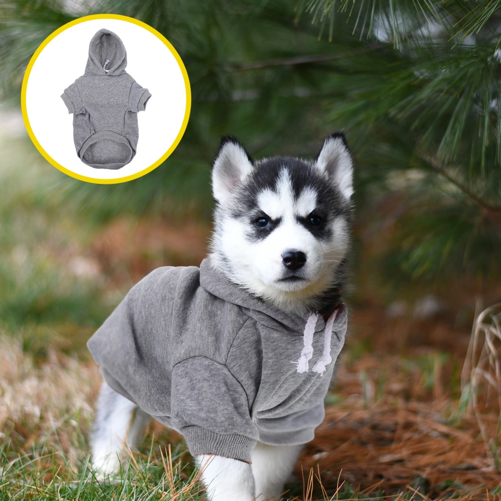 Basic Style Pet Costume Polyester Dog Hoodie Comfortable Dog Costume Pet Accessory