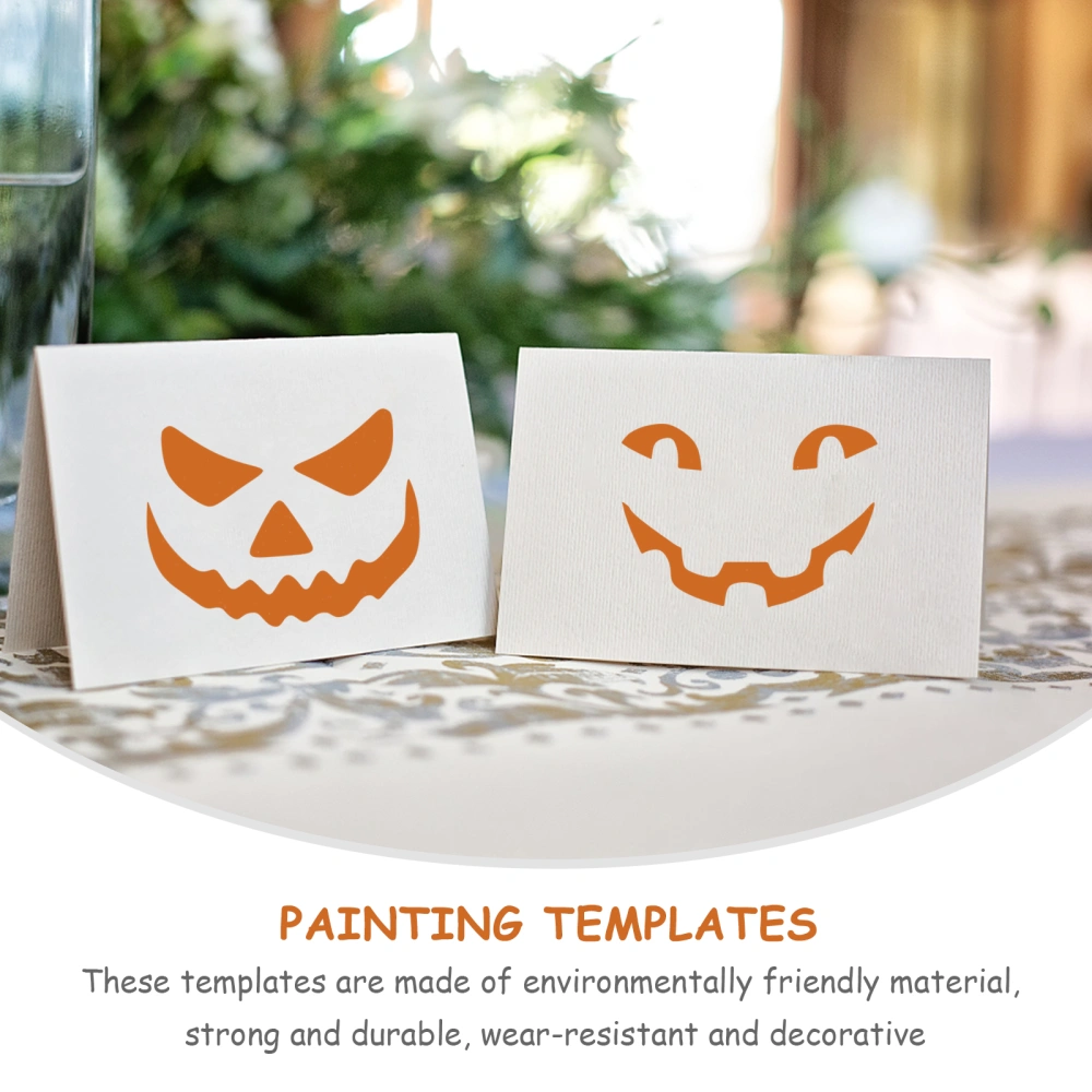 12pcs Halloween Painting Stencils Halloween Themed Painting Templates DIY Gift