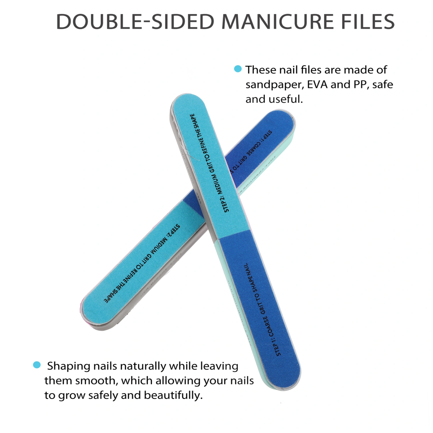 11pcs Nail Shop Nail Files Set Manicure Files Household Manicure Tools