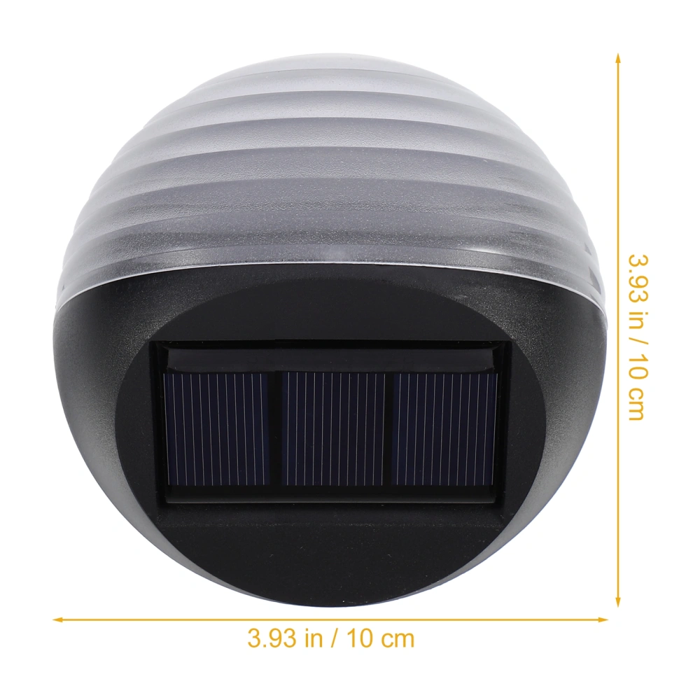 1pc Solar Powered LED Wall Light Waterproof Landscape Light Outdoor Yard Light