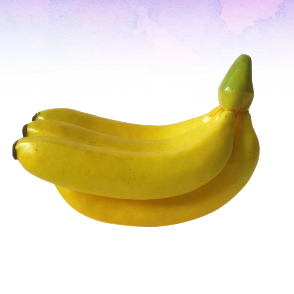 1pc Simulation String of Banana Artificial Fruit Banana Shop Ornament Photography Prop