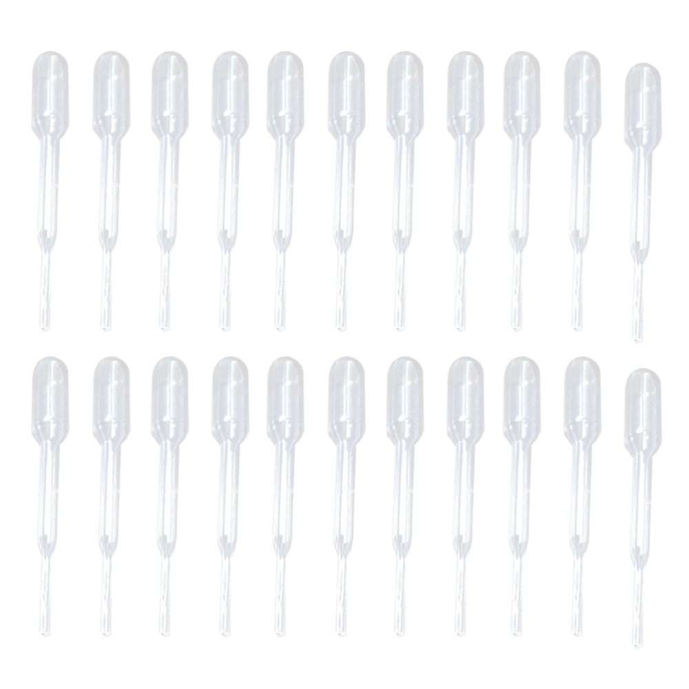 400cs 0.2ml Disposable Plastic Transfer Pipette Graduated Droppers Essential Oils Pipettes with Scale