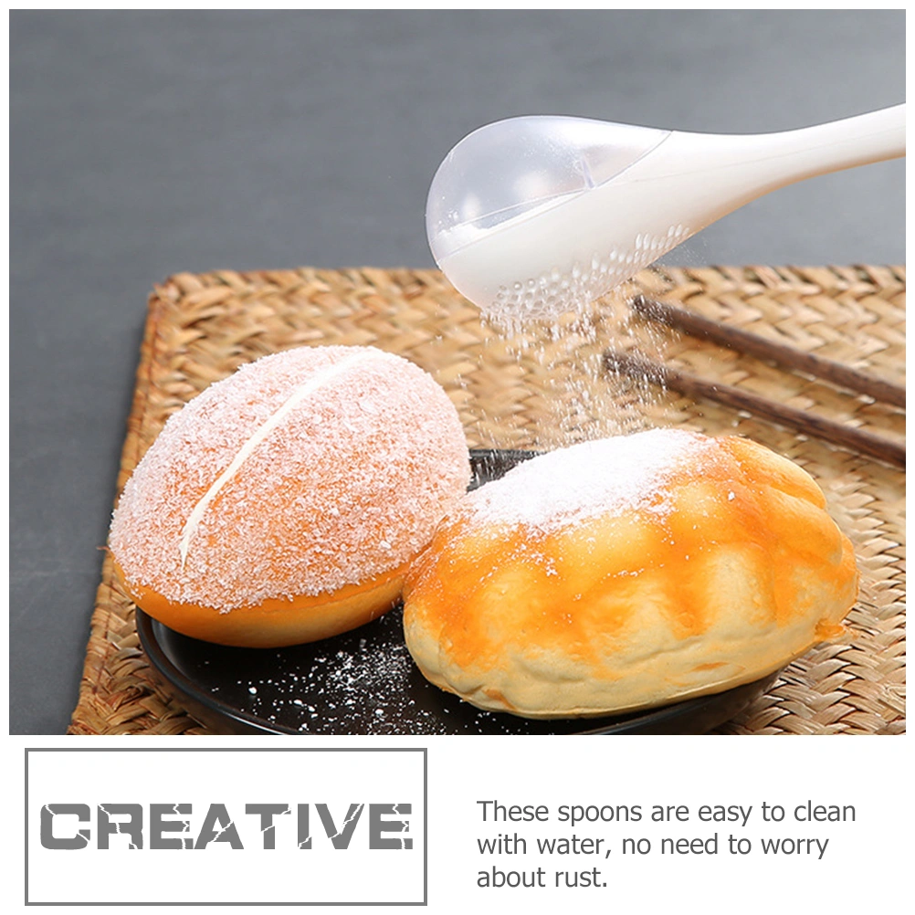 2Pcs Flour Duster for Baking Kitchen Flour Sifter Flour Strainer Spoon Japanese Style Flour Sifter