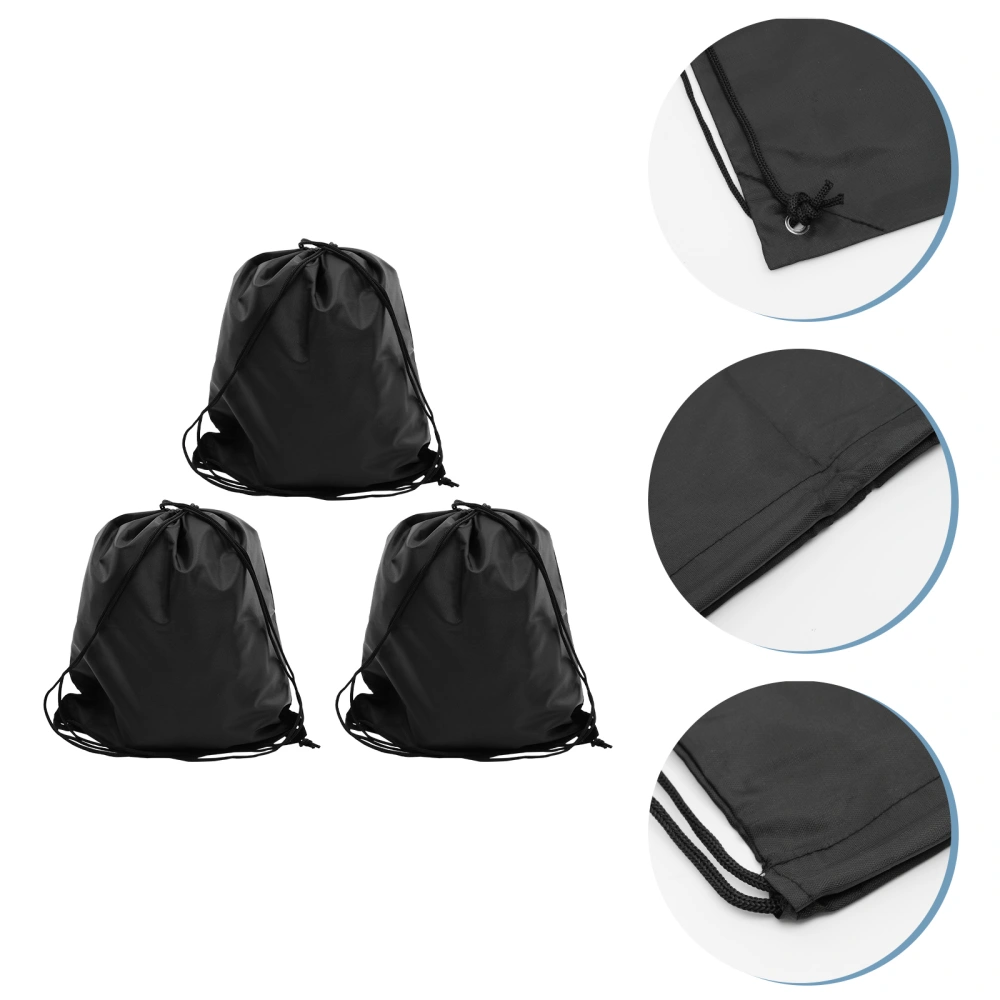 3pcs Multi-function Basketball Bags Drawstring Volleyball Bags Soccer Backpacks