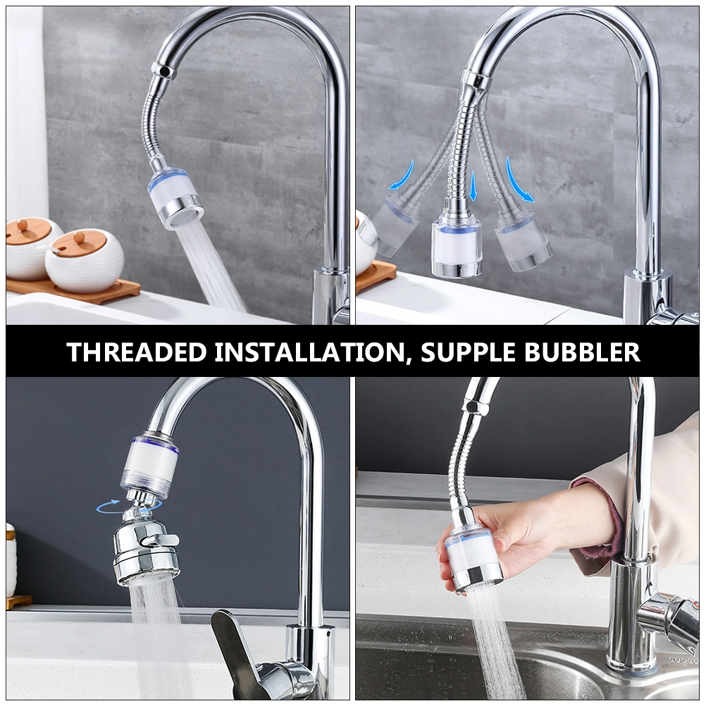 2pcs Kitchen Faucet Aerator Water Saving Faucet Filter Kitchen Accessory