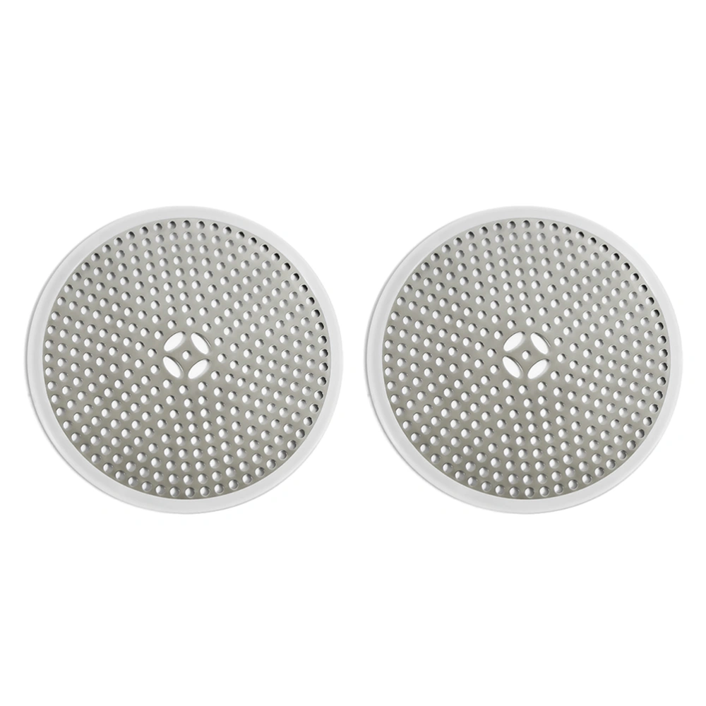 2pcs Floor Drain Cover Stainless Steel Sink Filter Cover Kitchen Sink Stopper