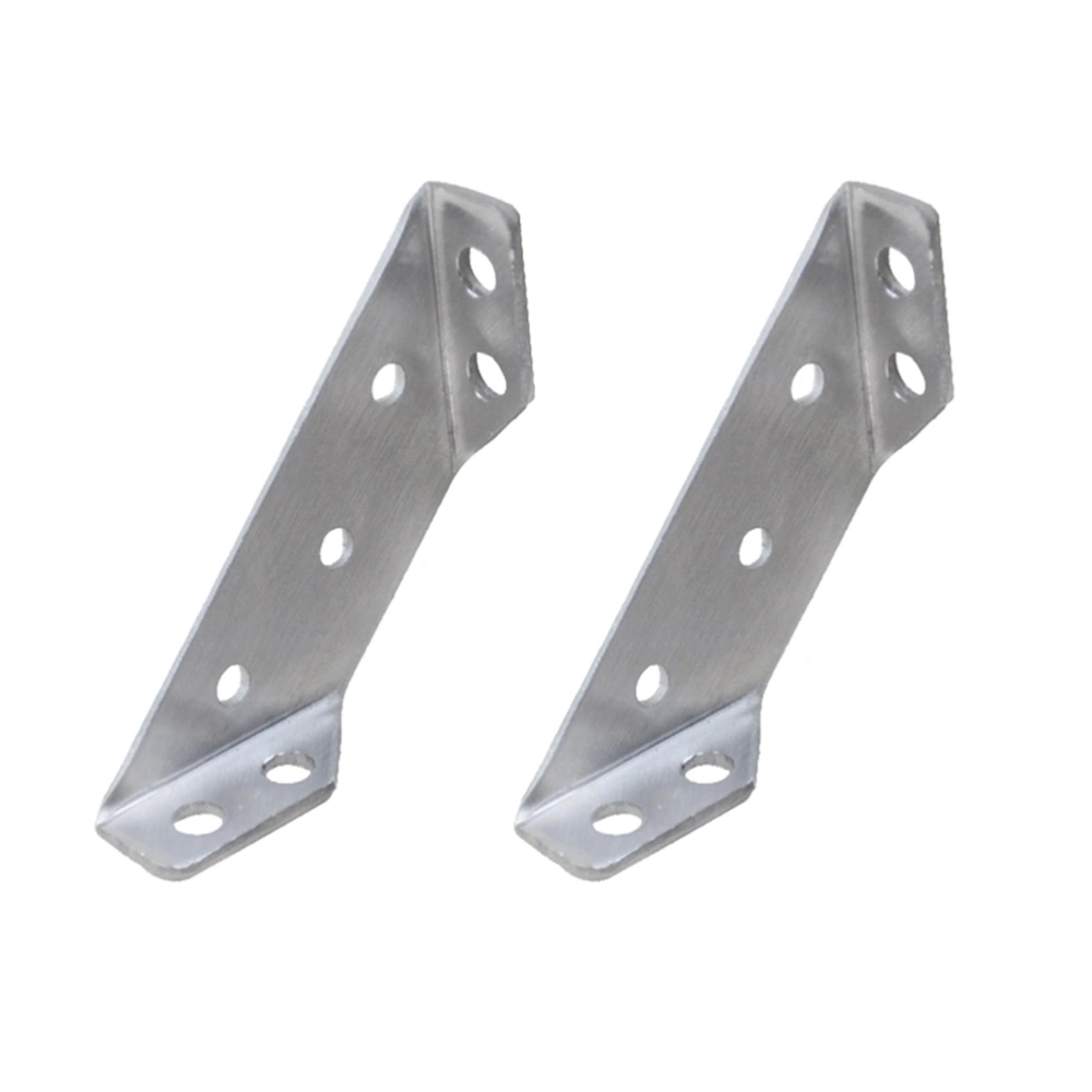 5pcs Metal Right Angle Bracket Support High Hardness Triangle 90 Degree Corner Brace Accessories