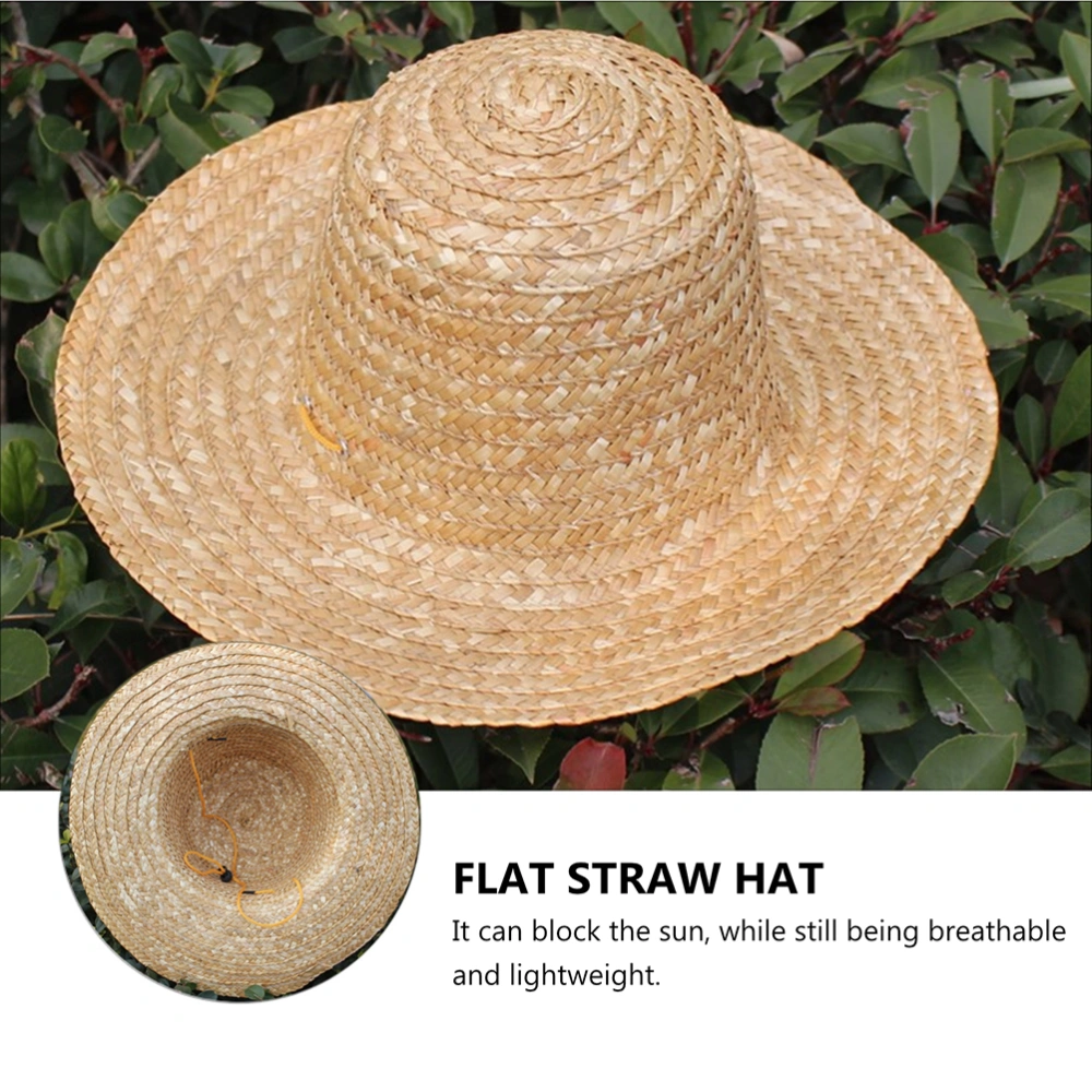 1 Pc Summer Hat Useful Unisex Sun Hat Protective Novel Sun Blocking Hat