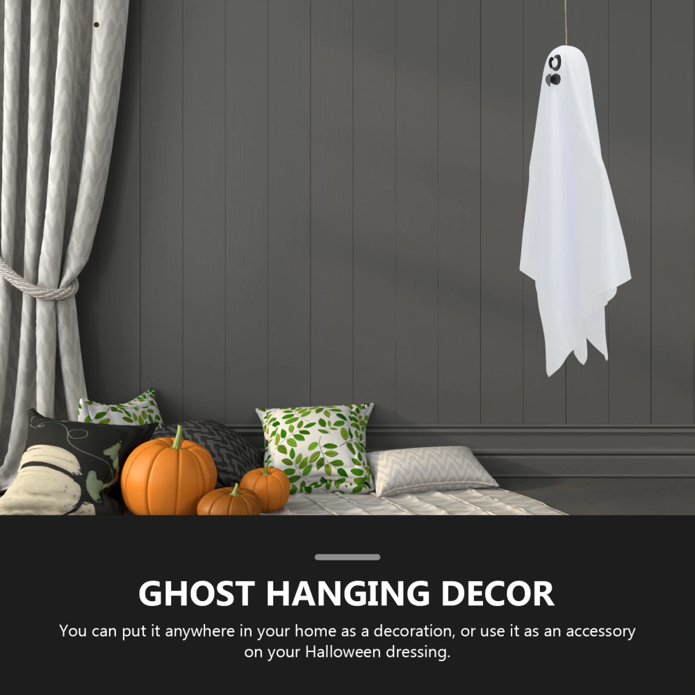 Halloween White Ghost Pendant Haunted House Patio Holiday Party Decoration