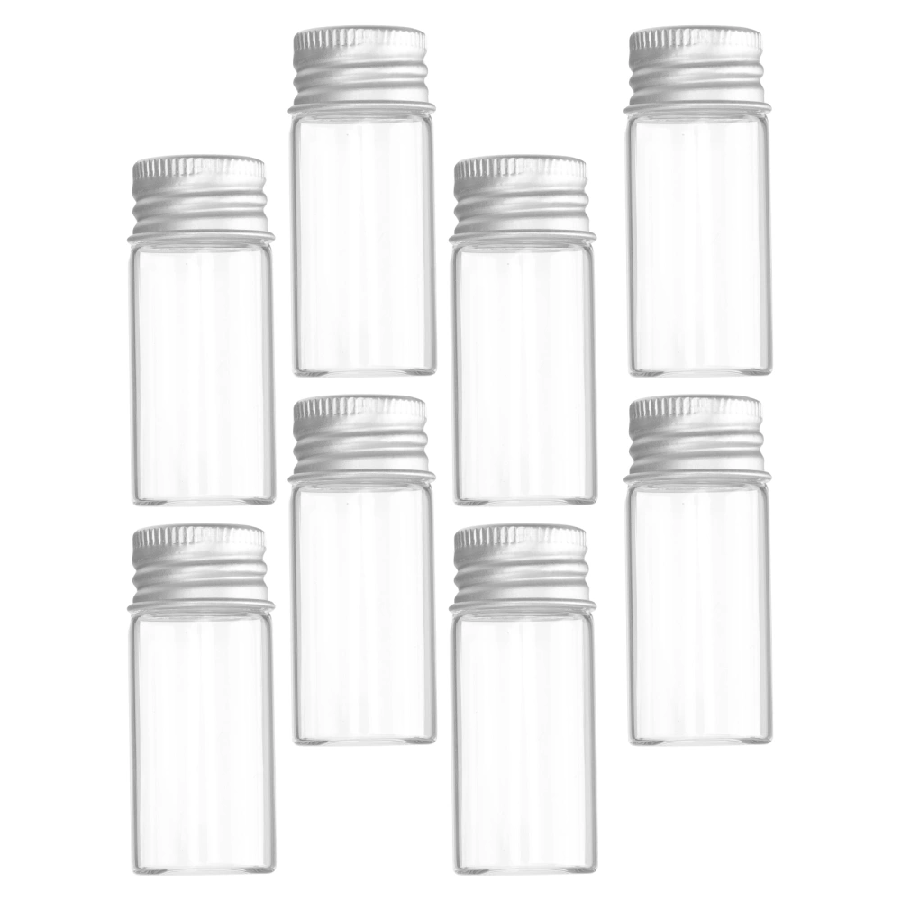 10Pcs Mini Essential Oil Bottles Household Sample Bottles Glass Bottles