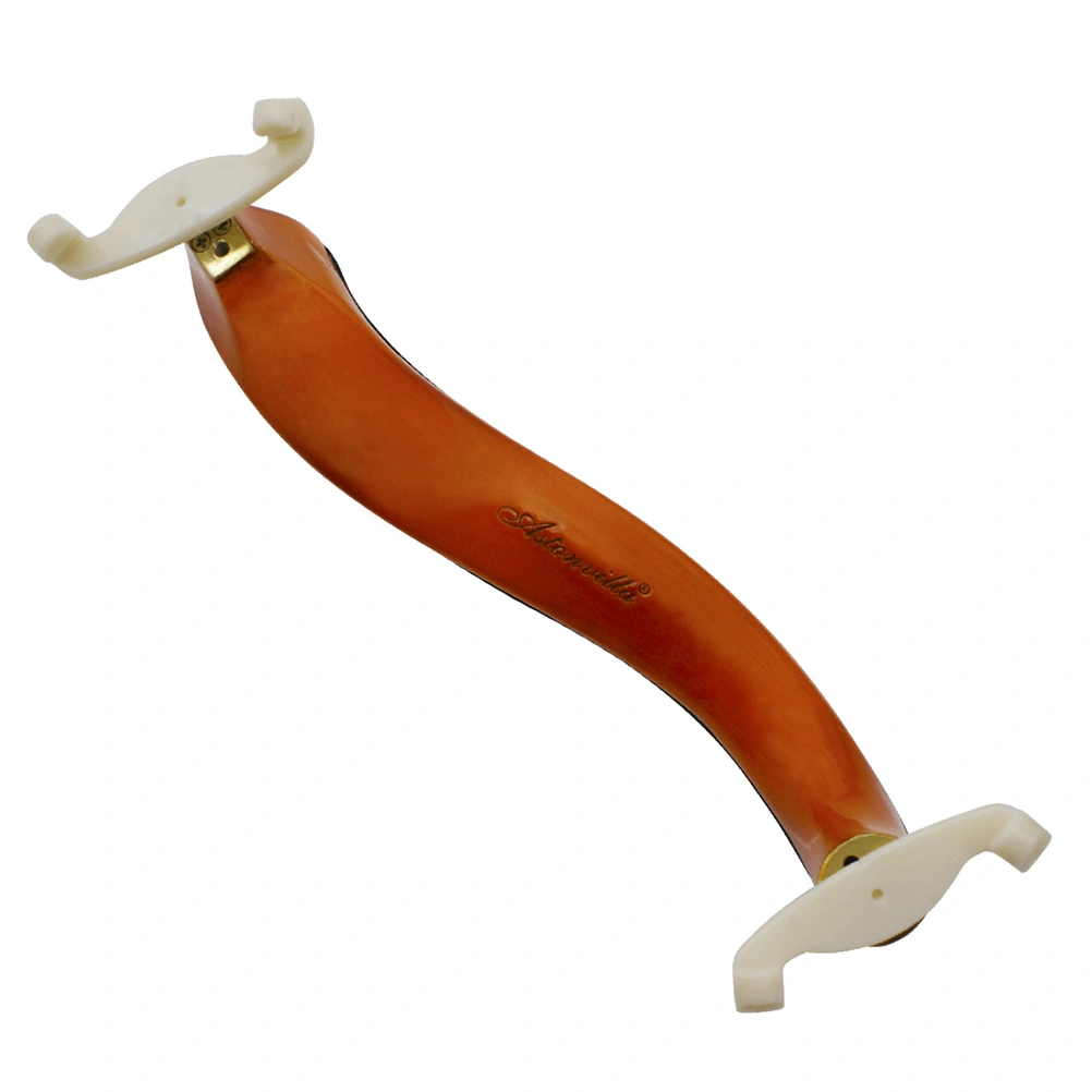 Adjustable Wood Shoulder Rest Sponge Padded for 3/4 and 4/4 Size Violin Fiddle Parts Accessories