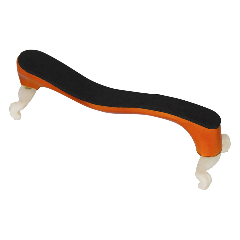 Adjustable Wood Shoulder Rest Sponge Padded for 3/4 and 4/4 Size Violin Fiddle Parts Accessories