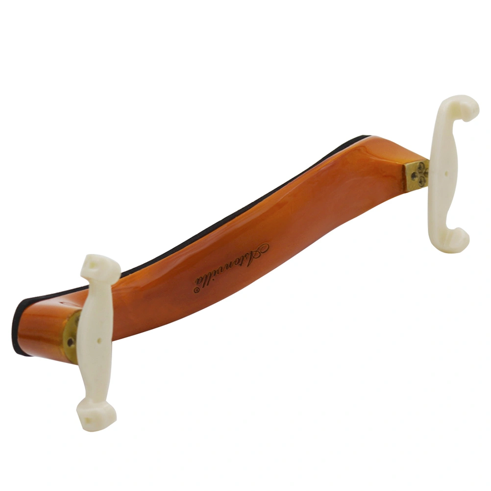 Adjustable Wood Shoulder Rest Sponge Padded for 3/4 and 4/4 Size Violin Fiddle Parts Accessories