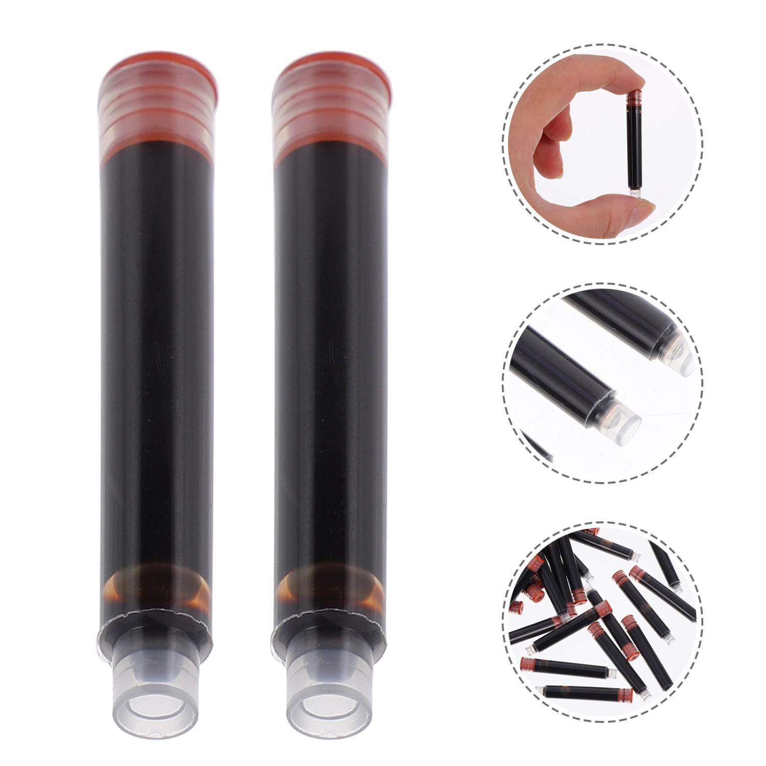 50pcs Universal Fountain Pen Ink Sac Cartridges Pen Refill Office Stationery