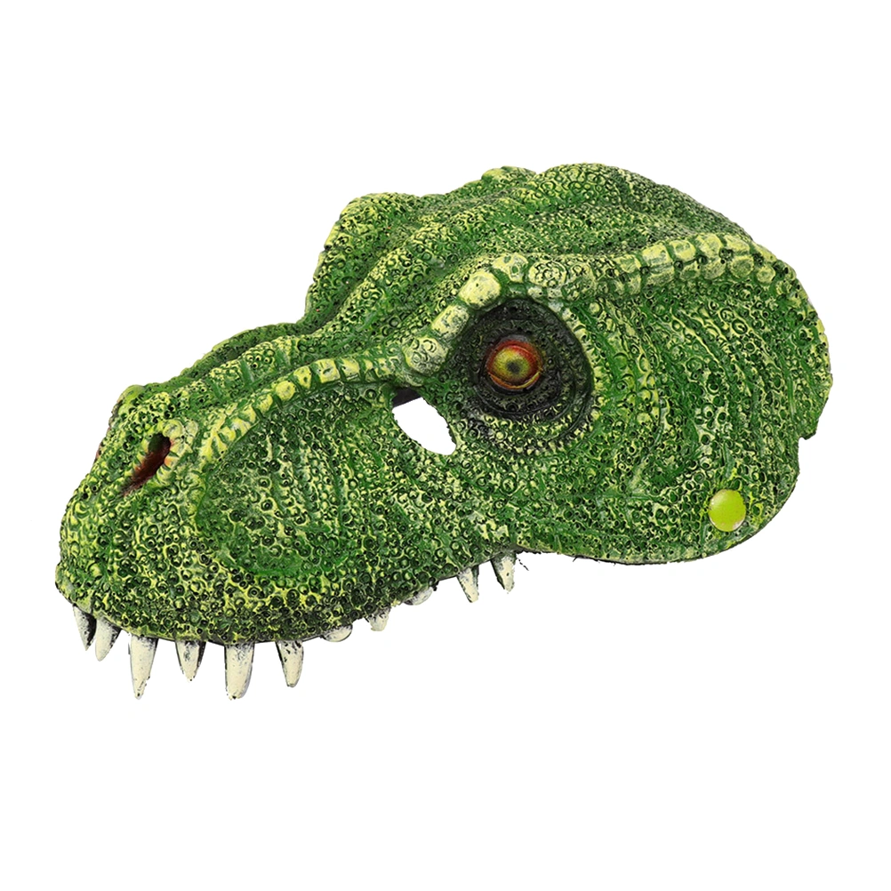 PU Dinosaur Mask Simulation Dinosaur Mask 3D Model Halloween Funny and Trick Toys