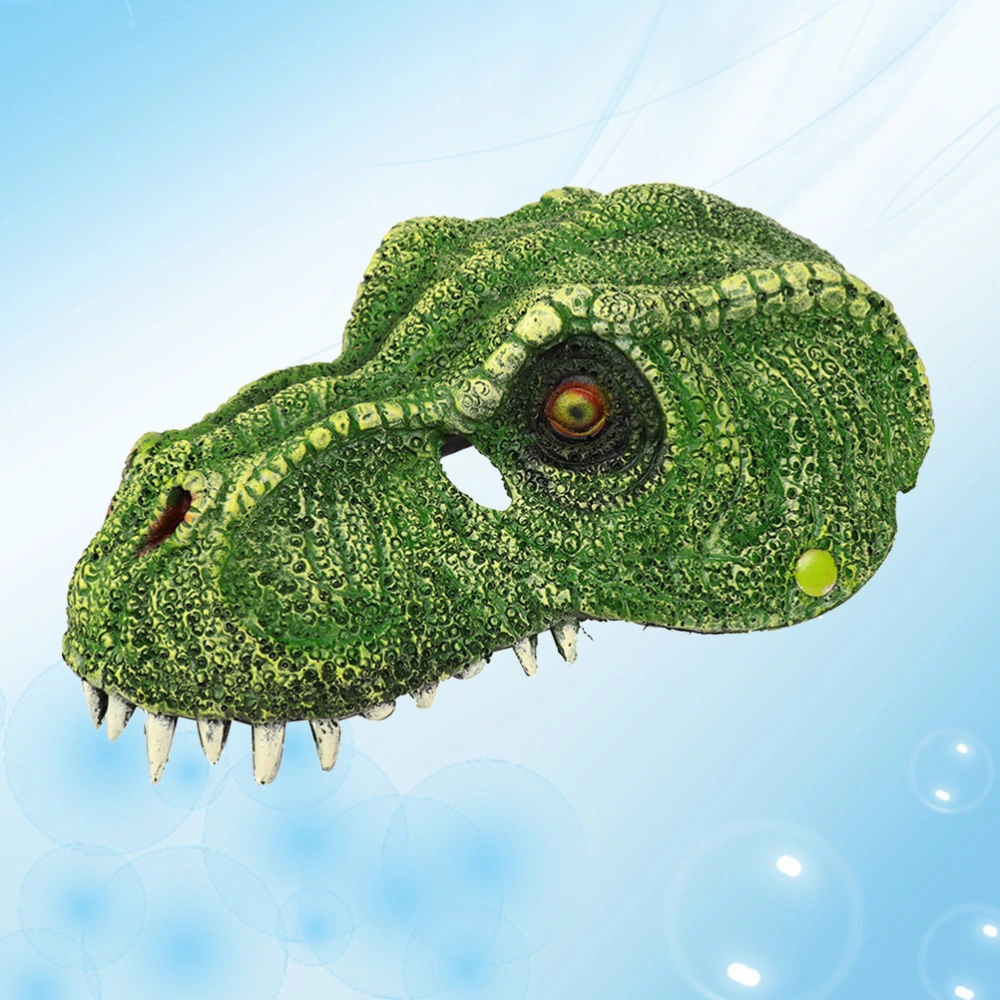 PU Dinosaur Mask Simulation Dinosaur Mask 3D Model Halloween Funny and Trick Toys