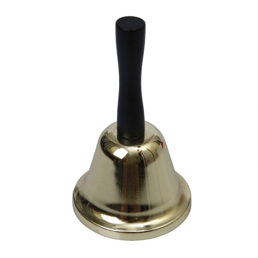 Novelties Christmas Santa Hand Bell Metal Costume Accessory (Golden)