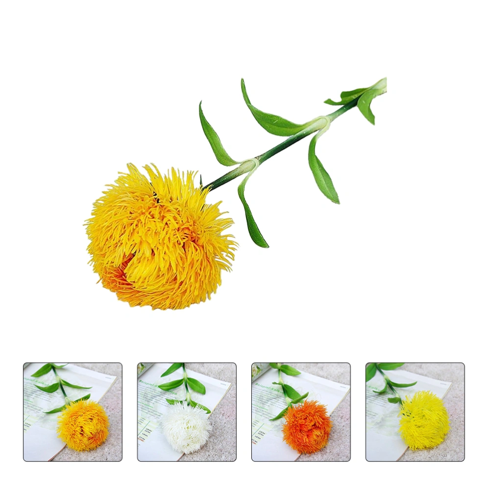 2PCS Simulation Flower Pick Artificial Flower DIY Wedding Bridal Holding Flower