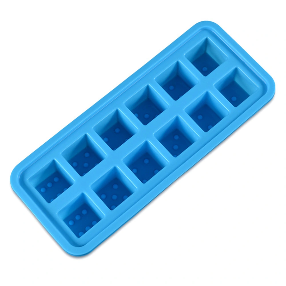 12 Cubes Ice Cube Trays Mold Silicone Tray Set Ice Cube Frozen Making Tool