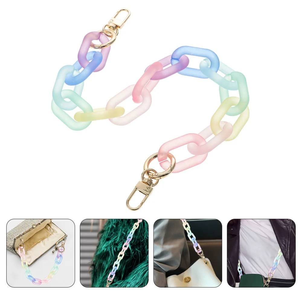 Bag Acrylic Chain Chic Bag Extension Chain Replacement Chain Bag Accessory