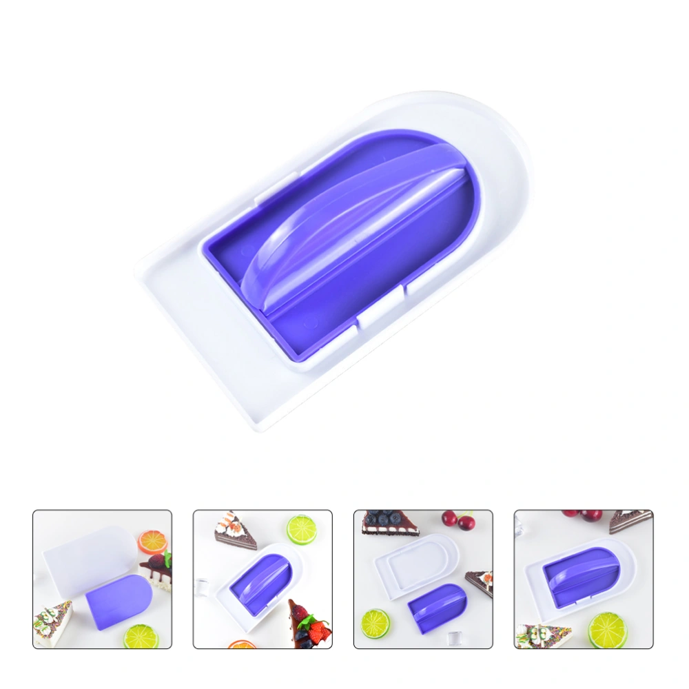 2Pcs Cake Scraper Plastic Fondant Scraper Cake Smoother Kitchen Gadget