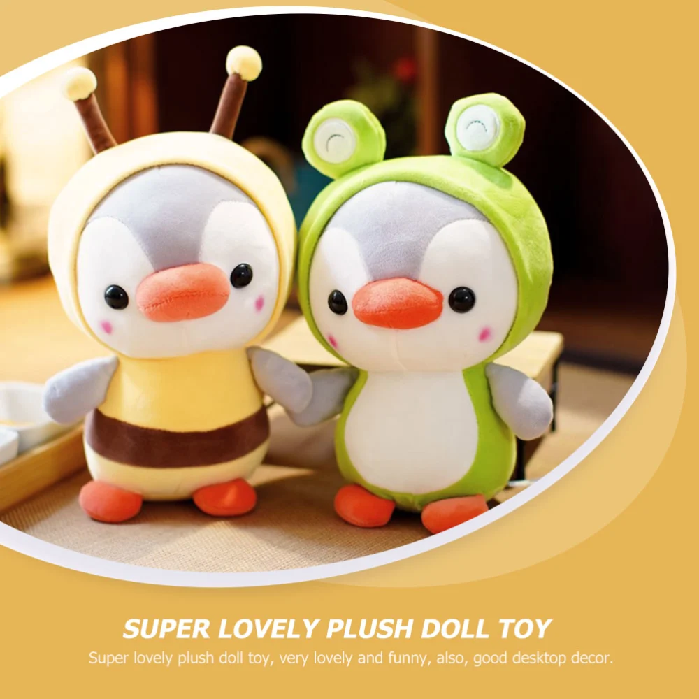 Adorable Penguin Doll Adornment Stuffed Penguin Plush Toy Lovely Penguin Toy for Children