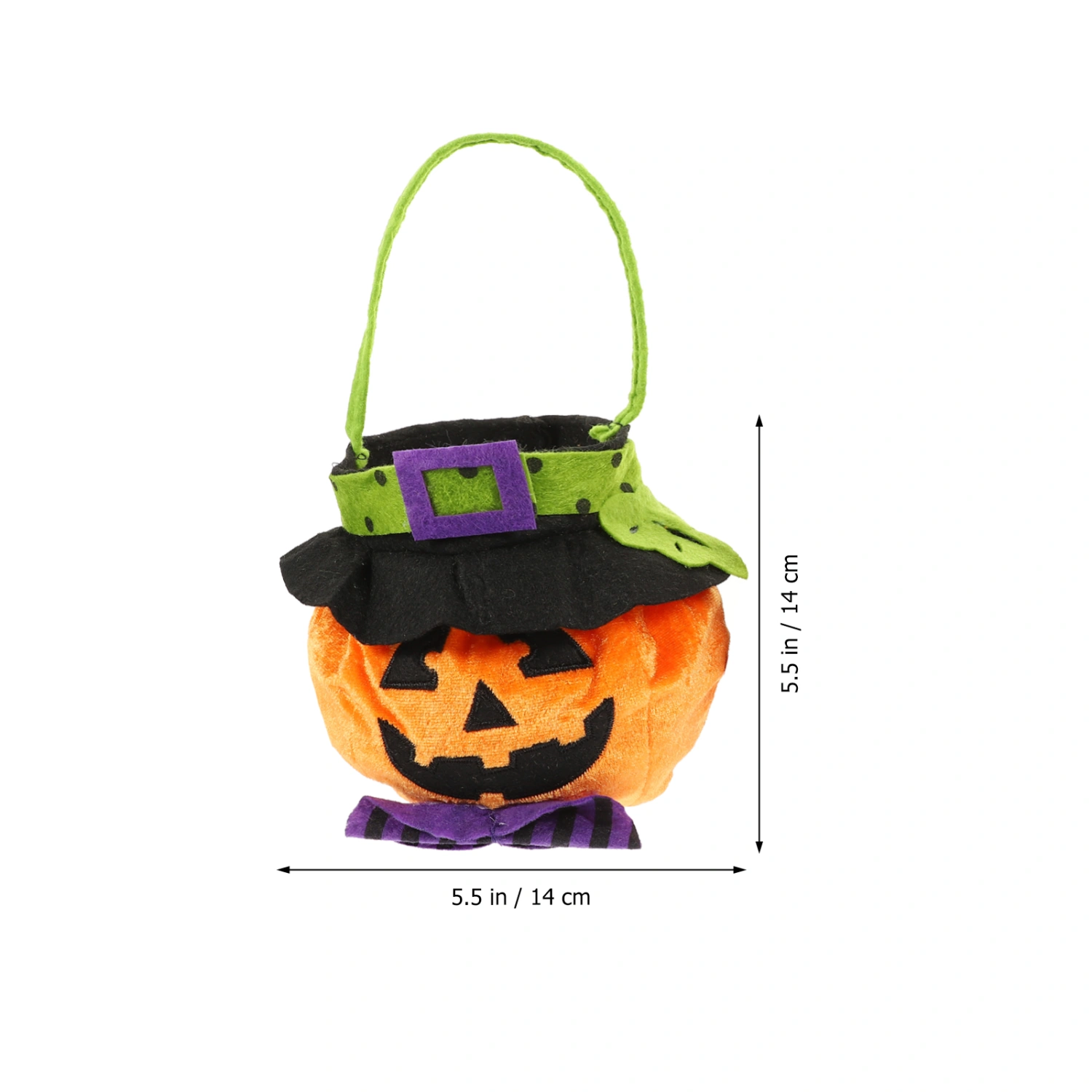 2pcs Candy Baskets Handheld Candy Pouches Candy Bags for Halloween Party