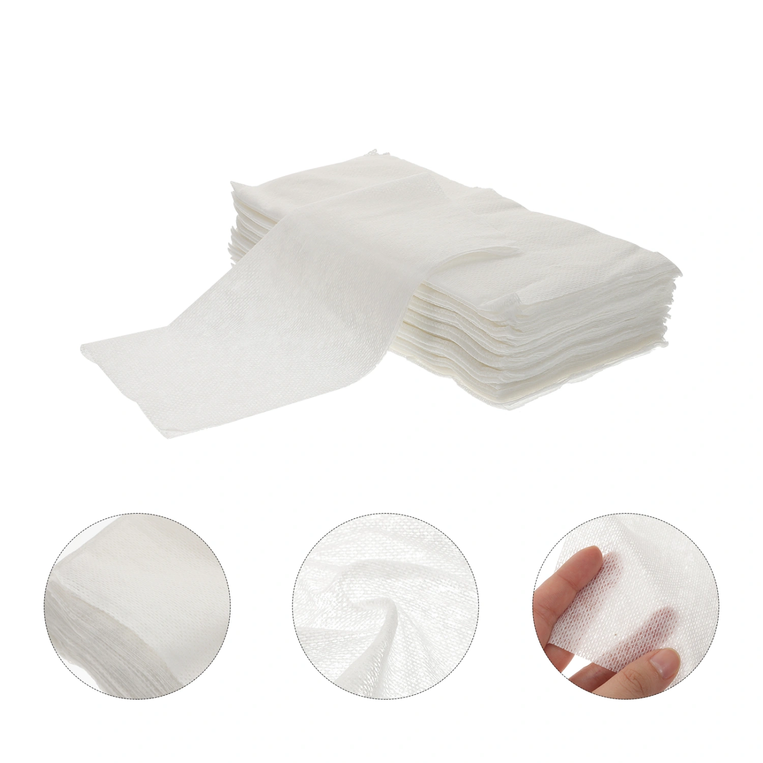 80pcs Environmental Disposable Washing Dish Towel Kitchen Cleaning Cloth Non-stick Oil Wiping Rags Towel Bag