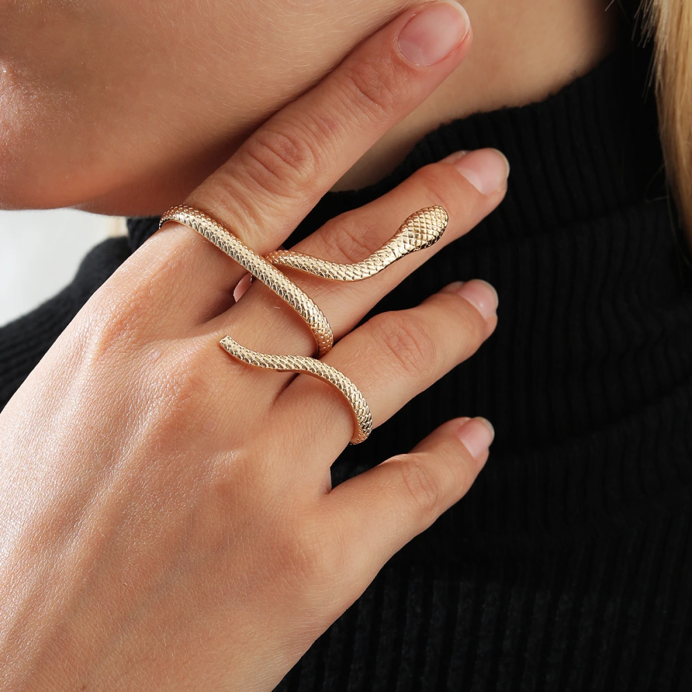 Women's Fashionable Simple Snake Ring