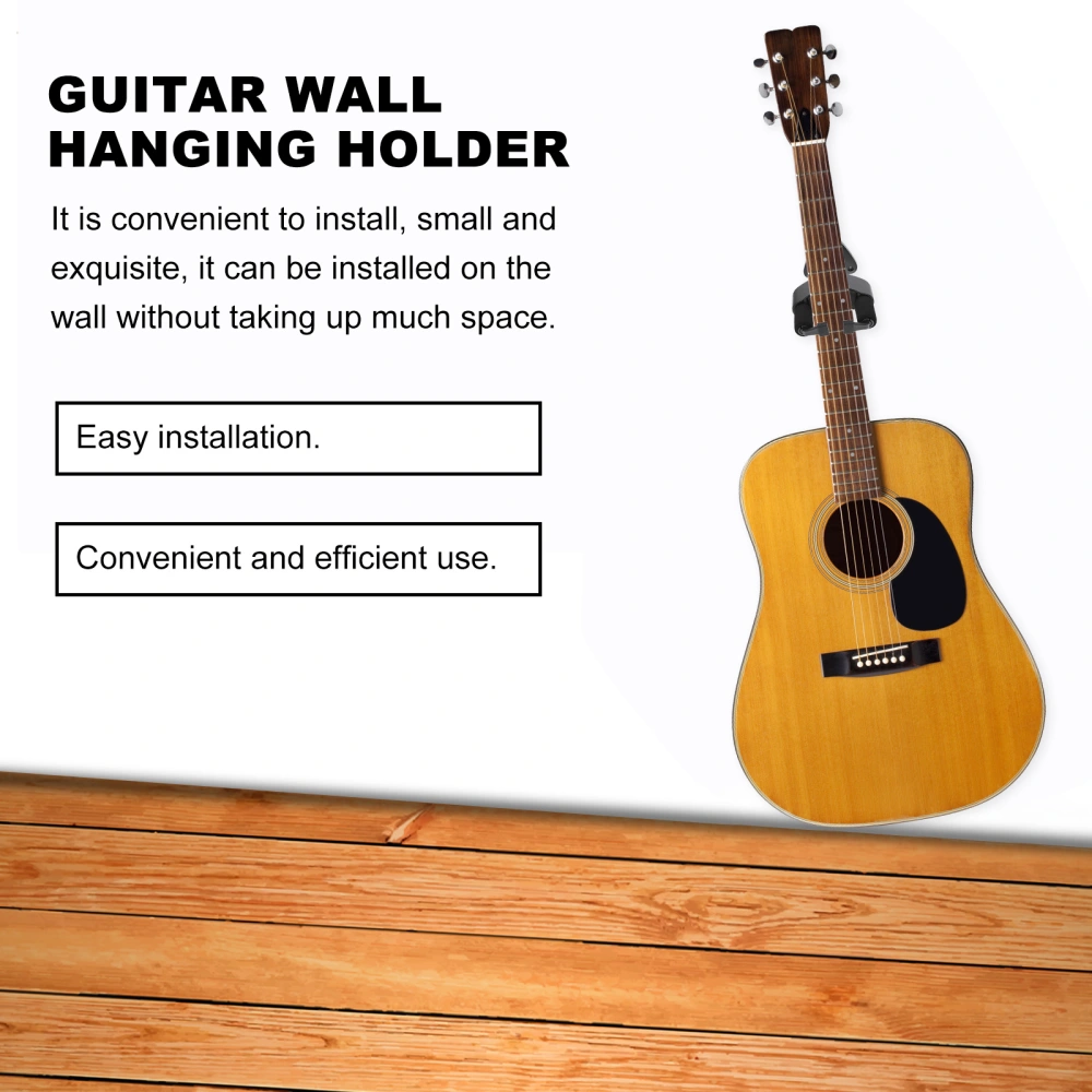 1Set Universal Ukulele Guitar Hanger Practical Ukulele Storage Holder Guitar Hanger