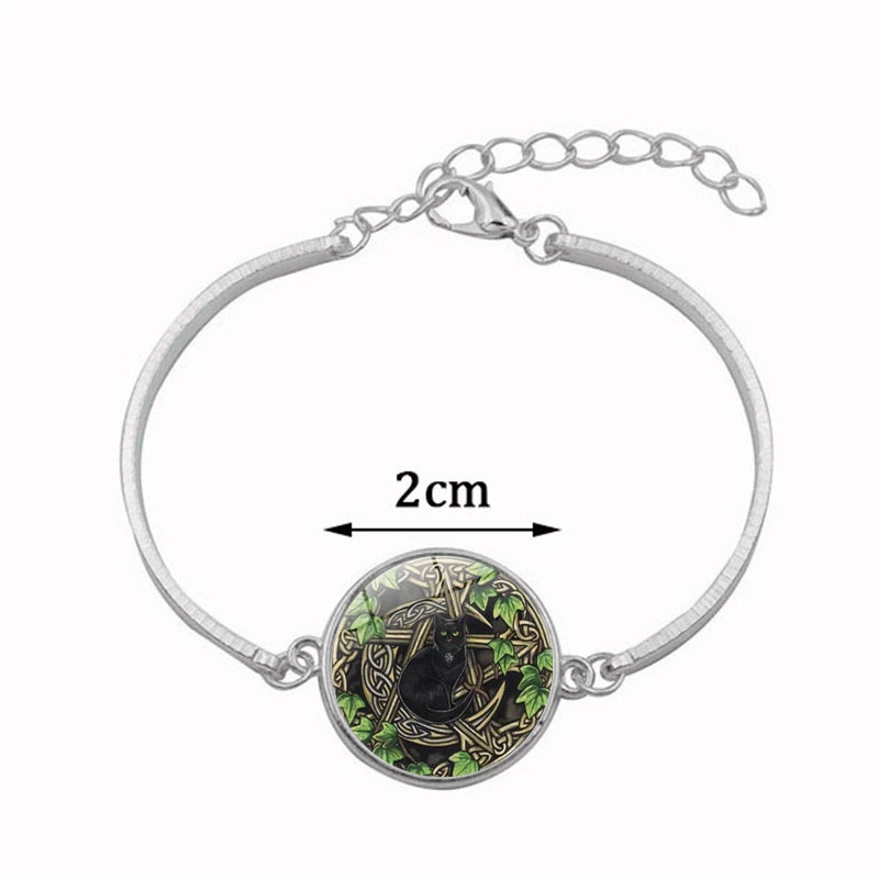 Half Moon Necklace Ear Stud Bracelet Set