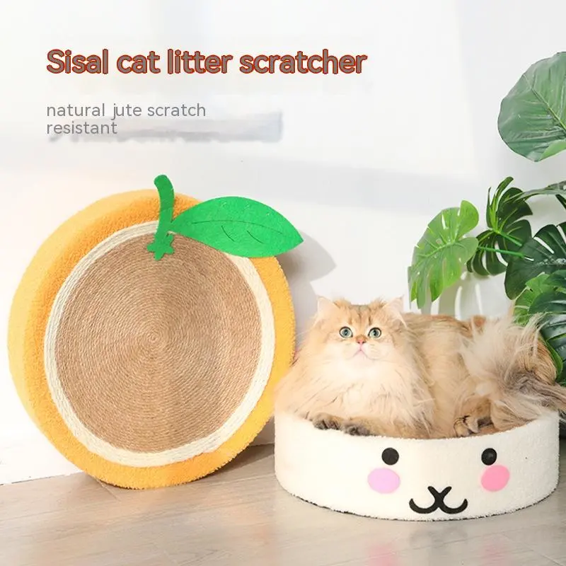 Cat Scratch Board Wear-resistant Non-chip Round Sofa Protector